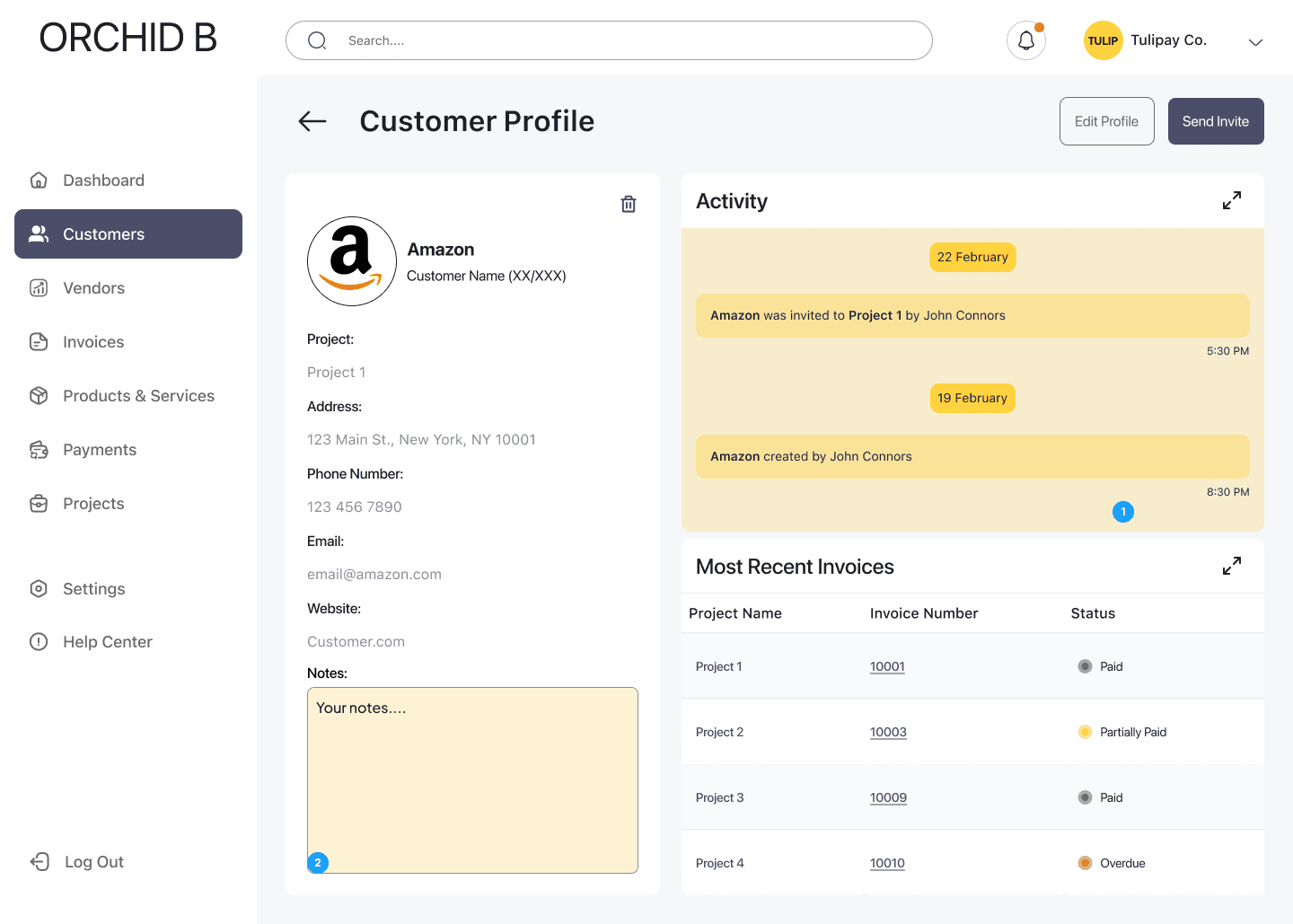 Direction A: visually consistent with OrchidB's existing screens